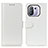 Leather Case Stands Flip Cover M07L Holder for Xiaomi Mi 11 Pro 5G White