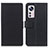 Leather Case Stands Flip Cover M08L Holder for Xiaomi Mi 12 5G Black