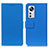 Leather Case Stands Flip Cover M08L Holder for Xiaomi Mi 12 5G Blue