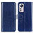 Leather Case Stands Flip Cover M15L Holder for Xiaomi Mi 12S Pro 5G Blue