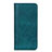 Leather Case Stands Flip Cover N02 Holder for Huawei P40 Pro+ Plus Cyan