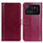 Leather Case Stands Flip Cover N02P Holder for Xiaomi Mi 11 Ultra 5G Red