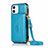 Leather Case Stands Flip Cover N03 Holder for Apple iPhone 12