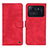 Leather Case Stands Flip Cover N06P Holder for Xiaomi Mi 11 Ultra 5G Red