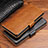 Leather Case Stands Flip Cover P01 Holder for Samsung Galaxy Note 10 Plus 5G