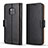 Leather Case Stands Flip Cover P03 Holder for Huawei Mate 20 Pro Black