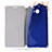 Leather Case Stands Flip Cover S01 for Samsung Galaxy C9 Pro C9000 Blue