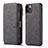 Leather Case Stands Flip Cover T01 Holder for Apple iPhone 11 Pro Black