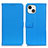 Leather Case Stands Flip Cover T01 Holder for Apple iPhone 13 Blue