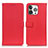 Leather Case Stands Flip Cover T01 Holder for Apple iPhone 14 Pro Max Red