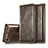 Leather Case Stands Flip Cover T01 Holder for Apple iPhone 6 Brown
