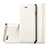 Leather Case Stands Flip Cover T01 Holder for Apple iPhone 6 White