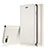 Leather Case Stands Flip Cover T01 Holder for Apple iPhone 7 Plus White