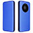 Leather Case Stands Flip Cover T01 Holder for Huawei Mate 40E Pro 4G Blue