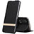 Leather Case Stands Flip Cover T01 Holder for Huawei Nova 6 Black