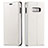 Leather Case Stands Flip Cover T01 Holder for Samsung Galaxy S10e White