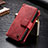 Leather Case Stands Flip Cover T01 Holder for Samsung Galaxy S9 Plus