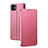 Leather Case Stands Flip Cover T02 Holder for Apple iPhone 11 Pink