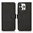 Leather Case Stands Flip Cover T02 Holder for Apple iPhone 14 Pro Max Black