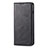 Leather Case Stands Flip Cover T02 Holder for Huawei Honor 20E Black