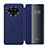 Leather Case Stands Flip Cover T02 Holder for Huawei Mate 30 5G Blue