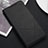 Leather Case Stands Flip Cover T02 Holder for Huawei Nova 5 Black