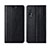 Leather Case Stands Flip Cover T02 Holder for Huawei Nova 6 5G Black