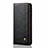 Leather Case Stands Flip Cover T02 Holder for Oppo Ace2 Black