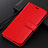 Leather Case Stands Flip Cover T02 Holder for Vivo Y50 Red