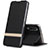 Leather Case Stands Flip Cover T02 Holder for Xiaomi Mi A3 Black