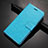 Leather Case Stands Flip Cover T02 Holder for Xiaomi Redmi Note 8T Sky Blue