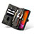 Leather Case Stands Flip Cover T03 Holder for Apple iPhone 12