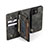 Leather Case Stands Flip Cover T03 Holder for Apple iPhone 12