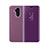 Leather Case Stands Flip Cover T03 Holder for Huawei Mate 20 Lite Purple