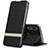 Leather Case Stands Flip Cover T03 Holder for Huawei P Smart+ Plus (2019) Black