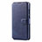 Leather Case Stands Flip Cover T03 Holder for Huawei P30 Lite New Edition Blue