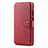 Leather Case Stands Flip Cover T03 Holder for Huawei P30 Lite New Edition Red