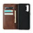 Leather Case Stands Flip Cover T03 Holder for Oppo F15