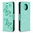 Leather Case Stands Flip Cover T03 Holder for Xiaomi Mi 10i 5G Matcha Green