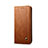 Leather Case Stands Flip Cover T03 Holder for Xiaomi Redmi 9A Light Brown