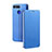 Leather Case Stands Flip Cover T04 Holder for Huawei Honor V20 Blue