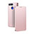 Leather Case Stands Flip Cover T04 Holder for Huawei Honor V20 Rose Gold