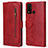 Leather Case Stands Flip Cover T04 Holder for Huawei Nova Lite 3 Plus Red