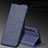 Leather Case Stands Flip Cover T04 Holder for Xiaomi Mi Note 10 Blue