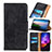 Leather Case Stands Flip Cover T05 Holder for Apple iPhone 15 Pro Max