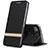 Leather Case Stands Flip Cover T05 Holder for Huawei Honor V20 Black