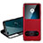 Leather Case Stands Flip Cover T05 Holder for Huawei Honor V30 5G Red