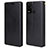 Leather Case Stands Flip Cover T05 Holder for Huawei Nova Lite 3 Plus Black