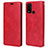 Leather Case Stands Flip Cover T05 Holder for Huawei Nova Lite 3 Plus Red