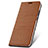 Leather Case Stands Flip Cover T05 Holder for Huawei P30 Lite New Edition Brown